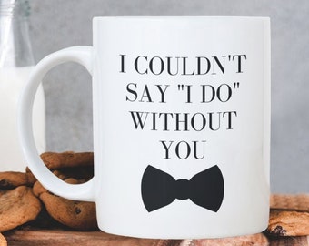 Groomsman Coffee Mug, White, Gifts For Groomsman, Wedding Gifts, Groomsman Proposal, Funny Groomsman Gift, Gift For Him, Gifts For Men