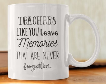 Teacher Gift, Coffee Mug Cup, Gift For Teacher, Teacher Thank You Gift, Teacher Appreciation Quote Gift, Teacher Birthday Christmas Gift