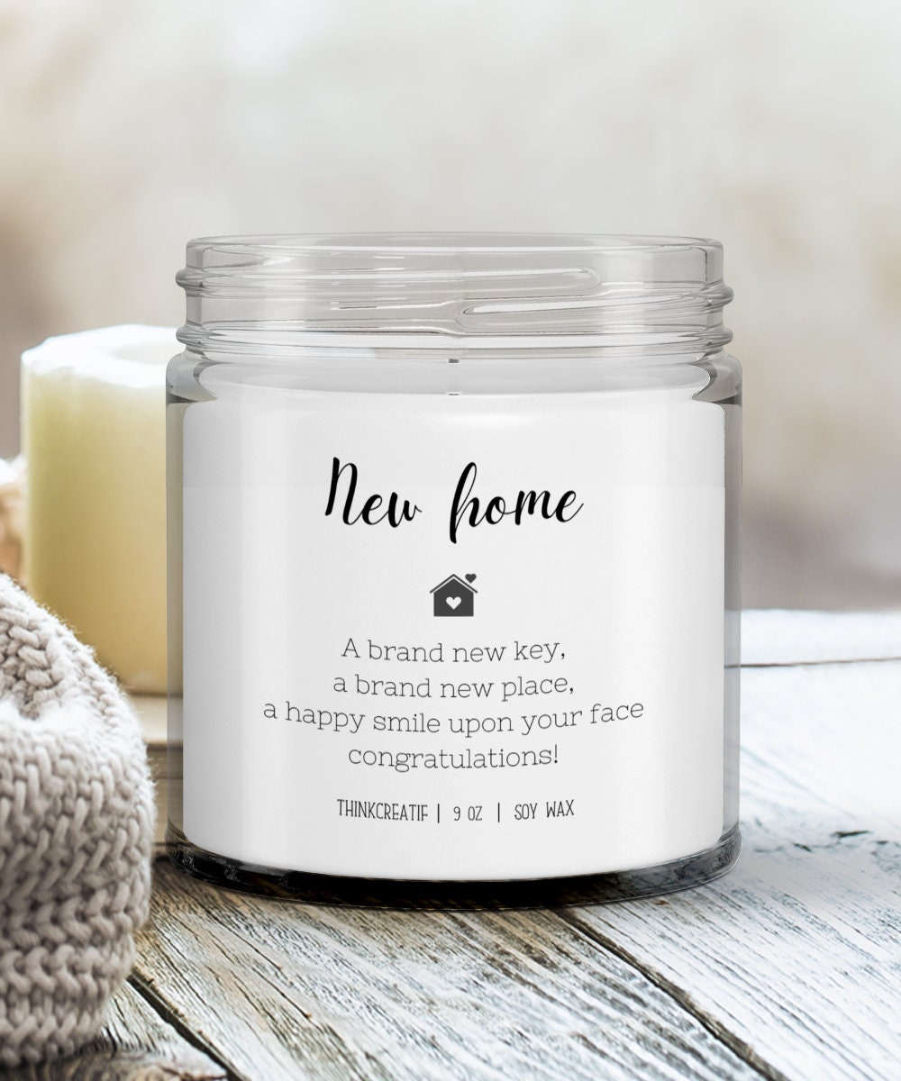 Housewarming Gift for Best Friend, Homeowner Gift, Housewarming Gifts, New  Home Gift, Home Owner Gift, Congrats Gift Candle, Realtor XPB5 