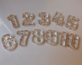 Champagne resin numbers