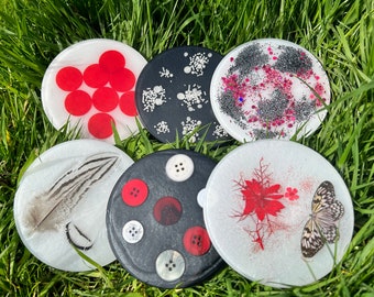 Baby Sensory Black, White and Red Resin Discs