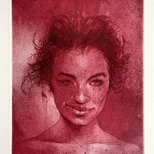 Original Etching, Fine Art Print, Intaglio by Jake Muirhead