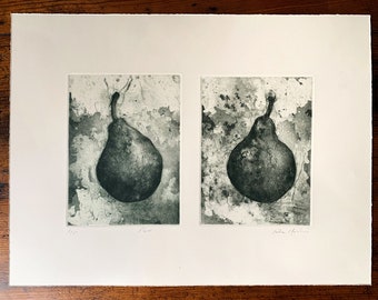 Original Etching, Fine Art Print, Intaglio by Jake Muirhead