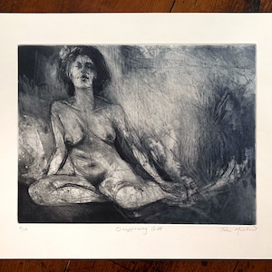Original Etching, Fine Art Print, Intaglio by Jake Muirhead