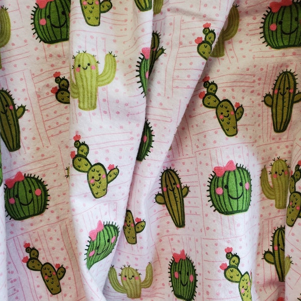 Cactus Receiving Blanket / cactus swaddle / cactus baby blanket / baby blanket / swaddle / baby cactus swaddle / baby cactus blanket