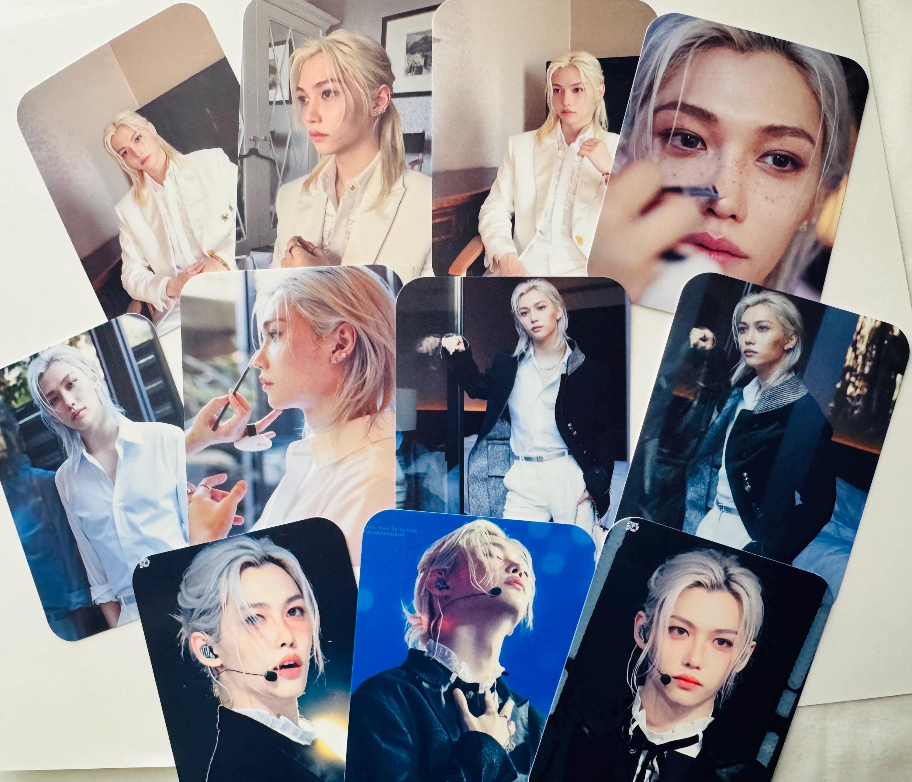 92 Fotos Y Stickers De Stray Kids - 60 Fotocards + 32 Stickers