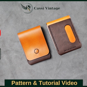 Leder Geldbörse Muster PDF, Leder DIY, PDF Download, Leder Geldbörse Muster, Geldbörse Muster, Geldbörse Vorlage