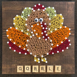 Turkey String Art - Etsy