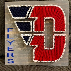 Dayton Flyers String Art