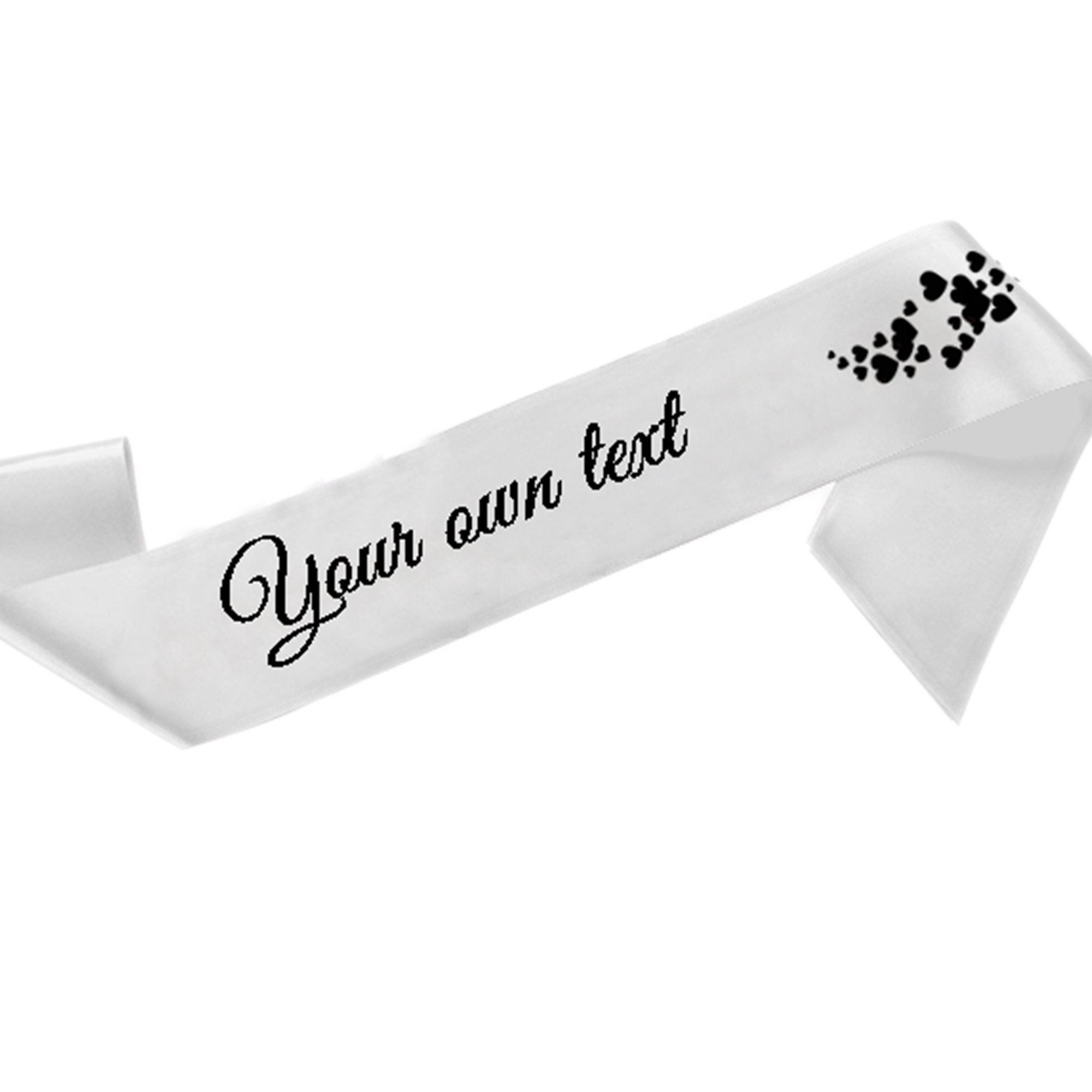 Custom Sash Custom Printed Birthday Sashes Personalised Name Etsy