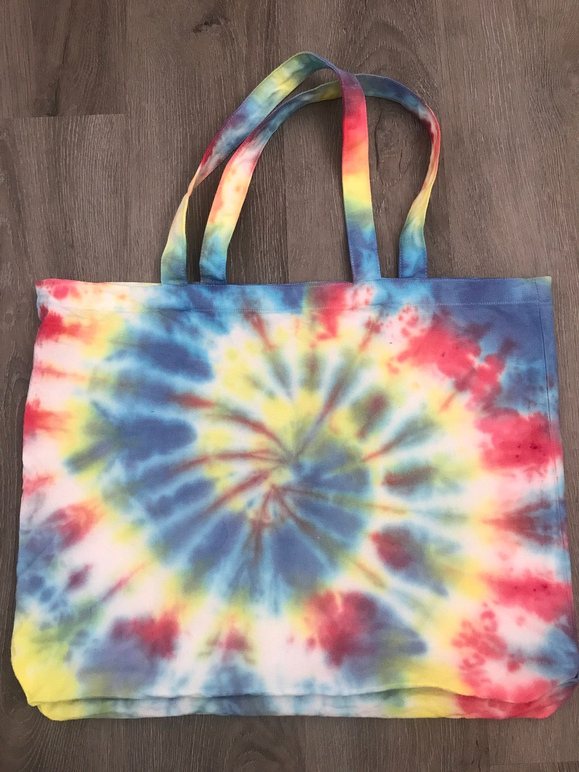 Tie Dye Reusable Tote Bags Etsy