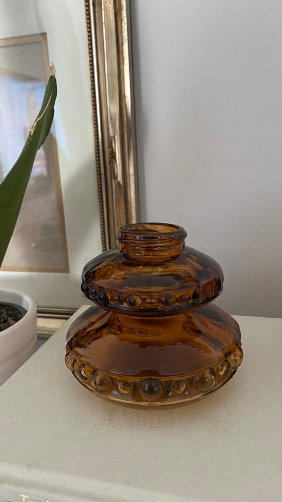 Amber Apothecary Jars Etsy