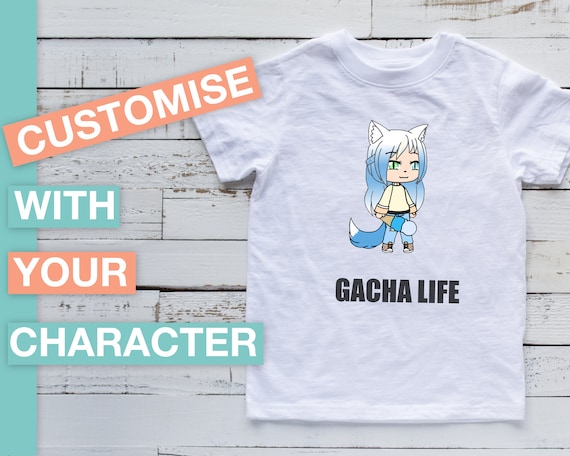 Gacha Life Customised Character Kids T Shirt And Hoodie Free Etsy