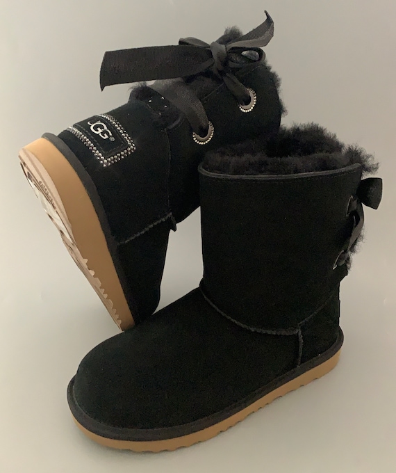 Ugg customizable best sale bailey bow black