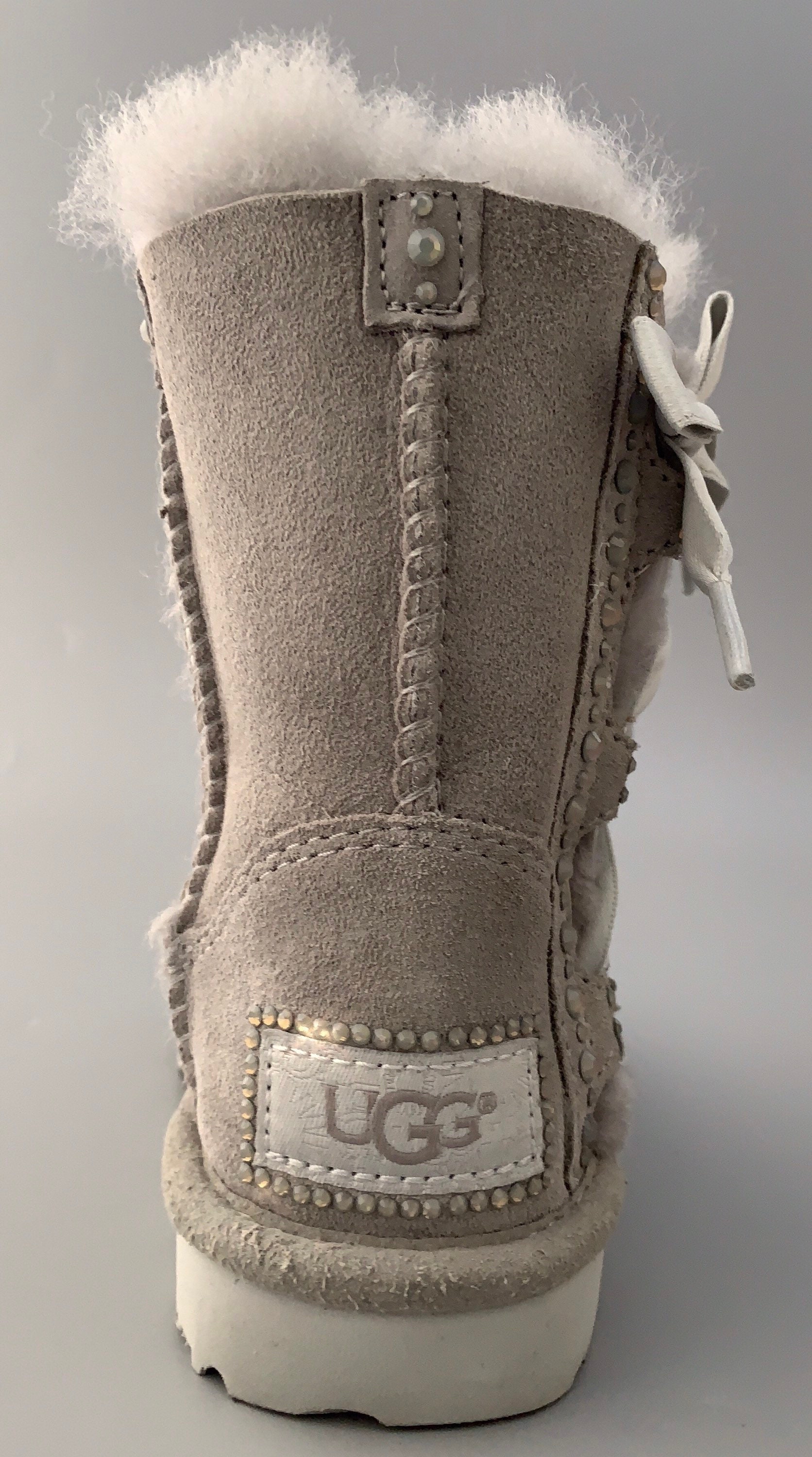 UGG PALA Suede Boots Embellished With Swarovski Crystals and UGG PALA Suede Boots Embellished With Swarovski Crystals and