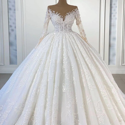 Beautiful Prom Dress Sparkling Ball 