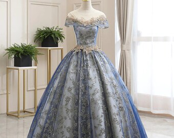 old ball gowns