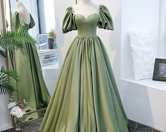 Sage Green Dress - Etsy
