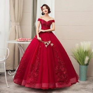 Vestidos de quince años rojos new arrivals