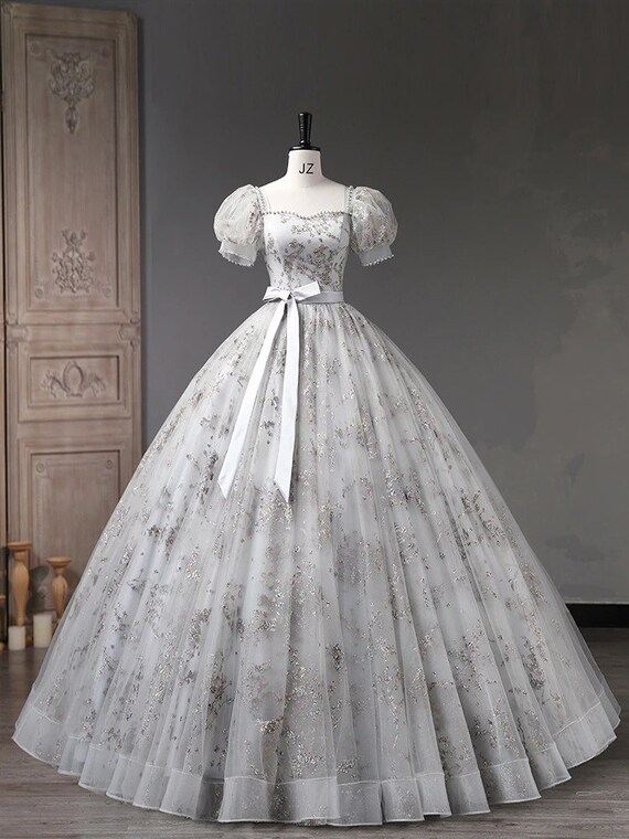 Gray ball best sale gown