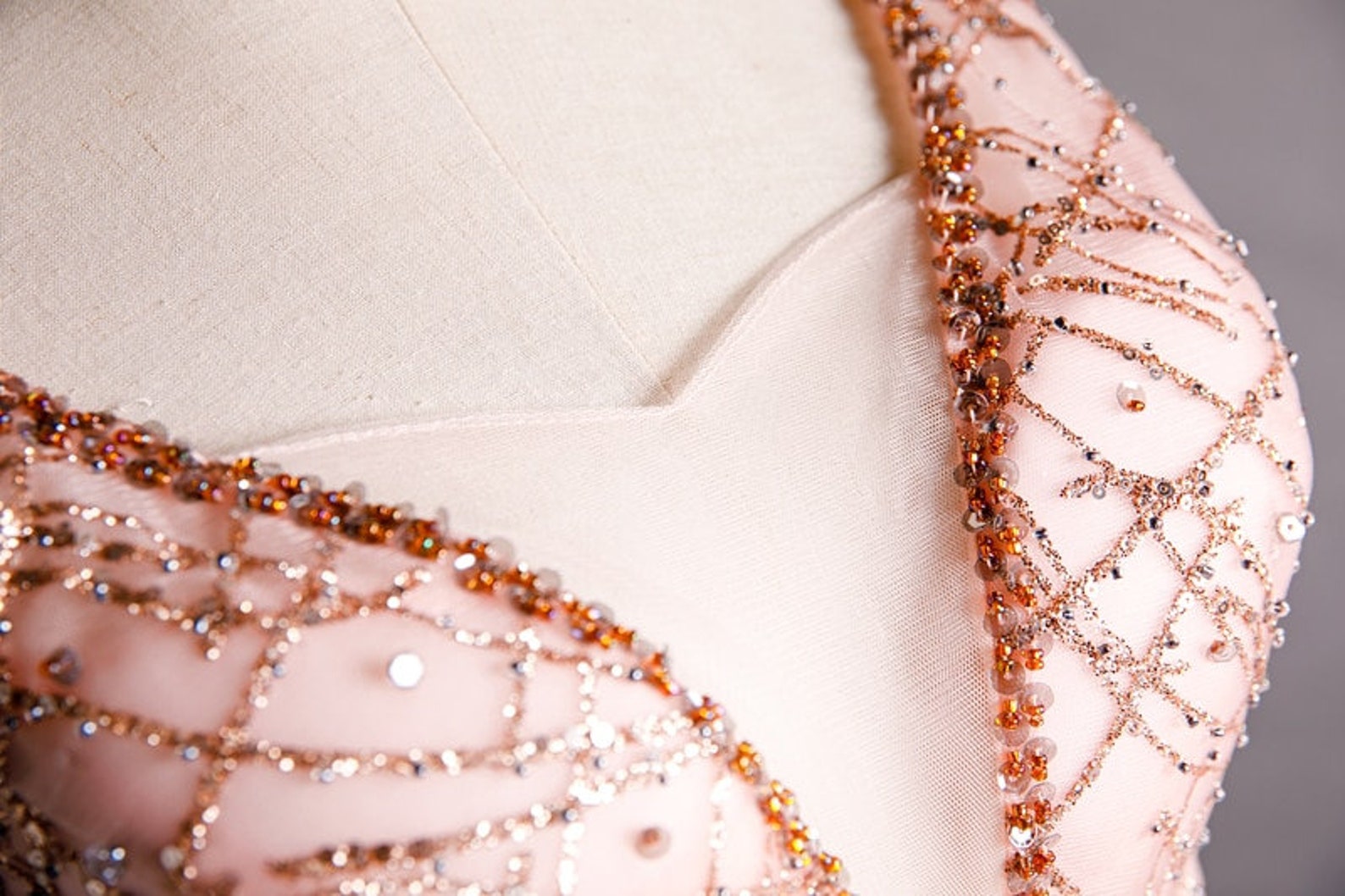 Long Beaded Prom Ballgown 28130 main image 0