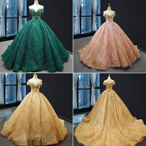 Beautiful Prom Dress Luxury Lace Quinceanera Dress Classic Party Dress ...