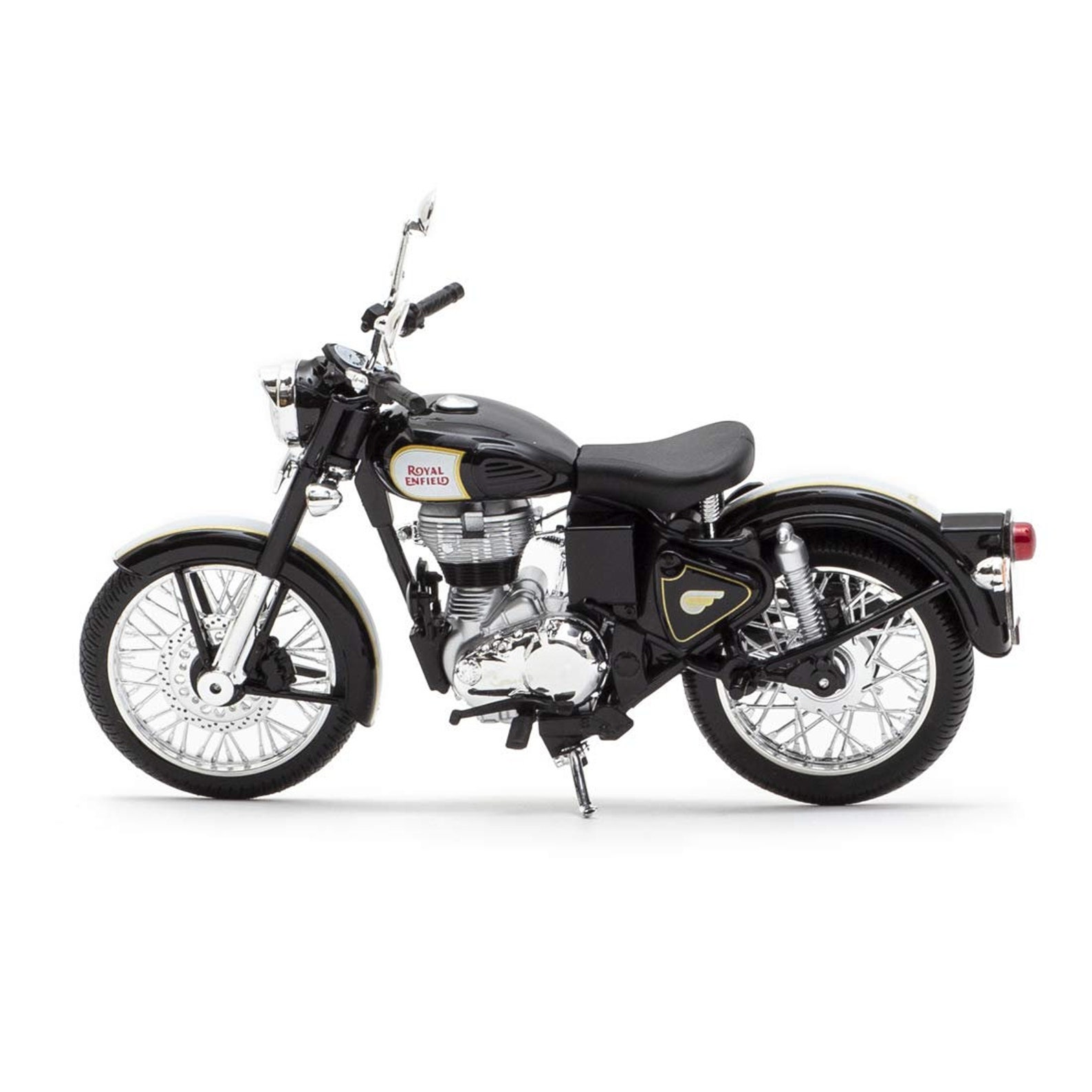 Royal Enfield Scale Model Miniature Black Toy Bike | Etsy