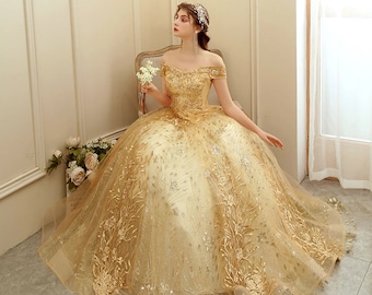vintage ball dress