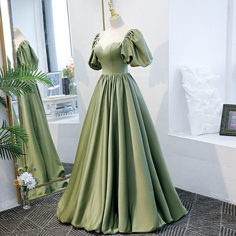 sage green dress