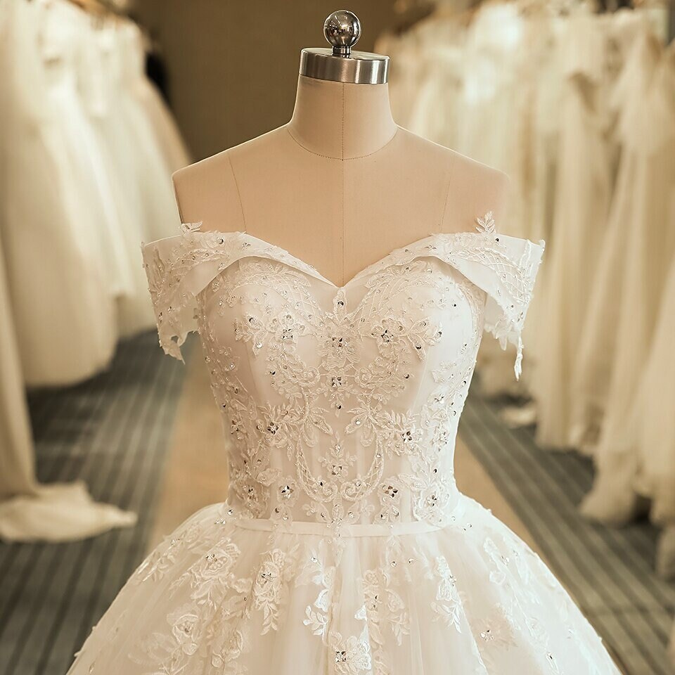 Beautiful Prom Dress off the Shoulder Wedding Bridal Dress - Etsy