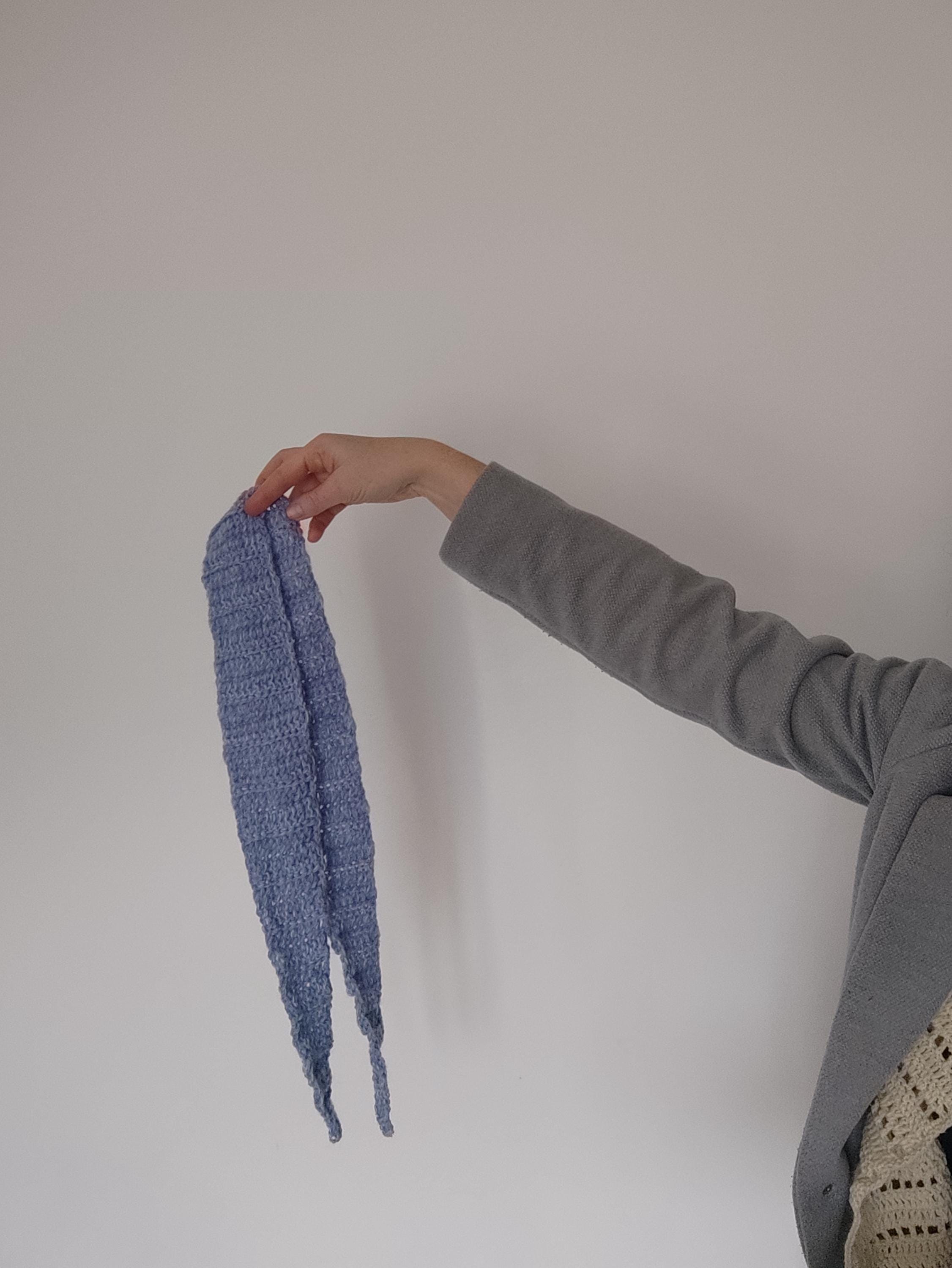 CROCHET PATTERN+ Video Crochet Scarf, Neck Kerchief, Headband, Hair ...