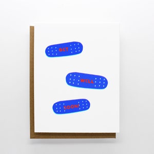 Band-Aid Greeting Card | Blank Card | Notecard | Original Illustration | Original Artwork