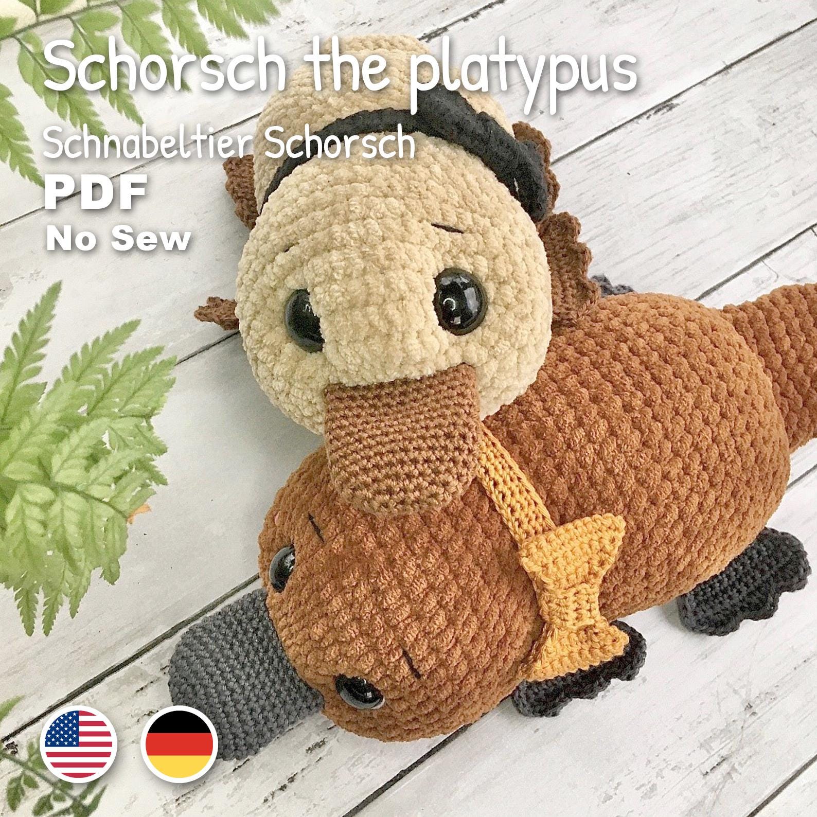 40 Amigurumi Crochet Patterns Worth Considering for Your Next Handmade Project 8 Platypus Crochet Pattern