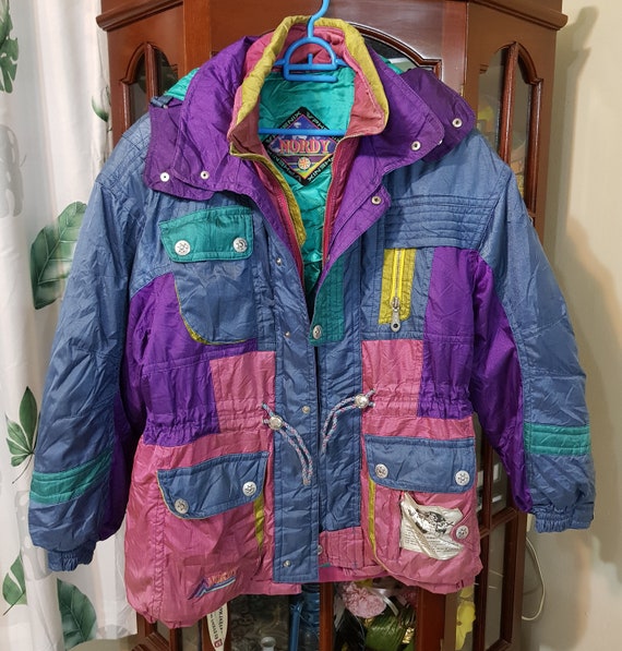 ジャケット・アウター Phenix Dandy Stylish Vintage Jacket L PHENIX Sports Skiing Jacket vintage size 18 cool colors