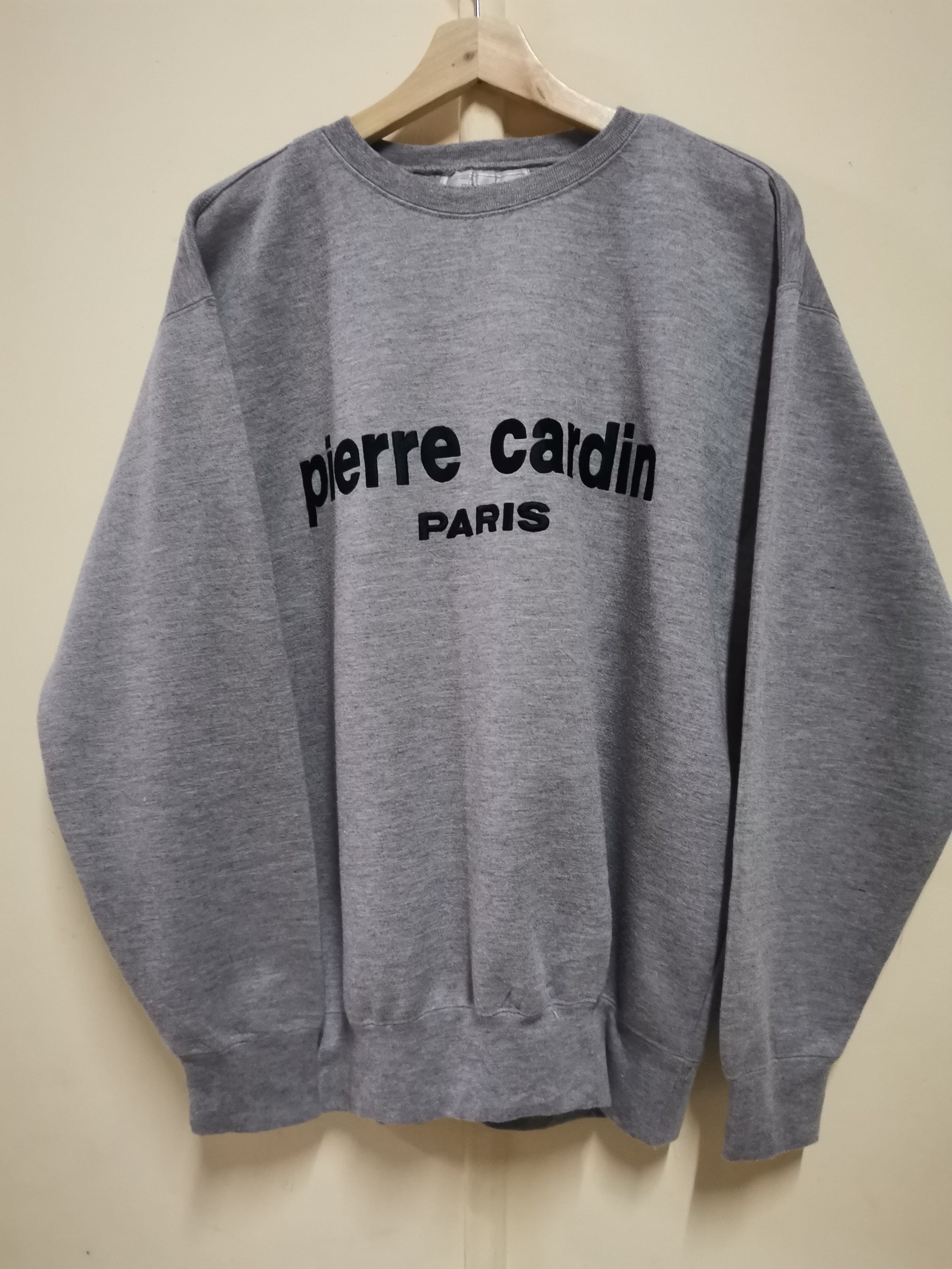 Pierre Cardin Sweatshirt Big Logo Gently Used - Etsy