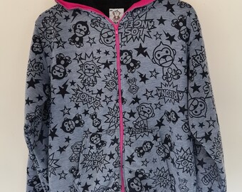 neon moletom com capuzs men