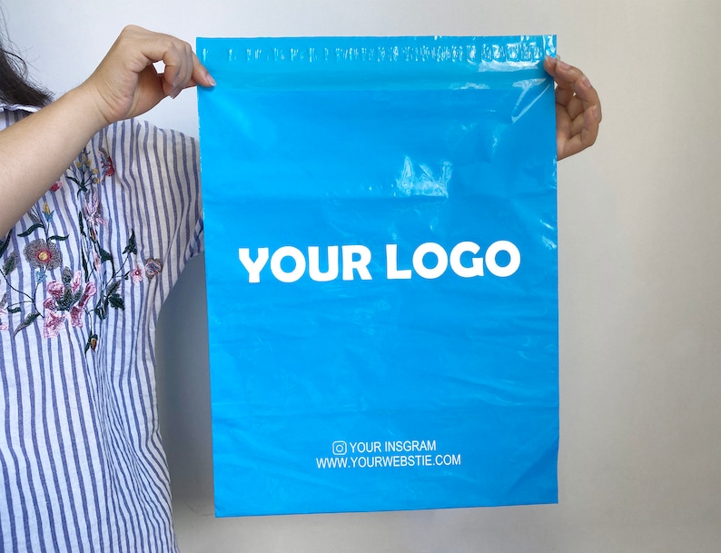 Customized Printed LOGO poly mailing bag mailer bag shipping Etsy