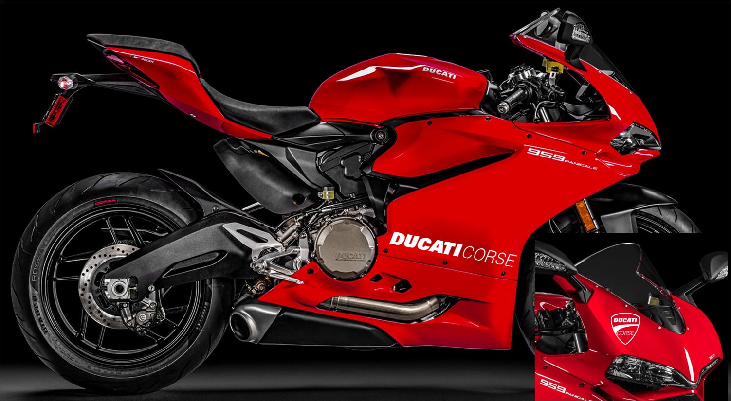 Adesivi Per Motocicletta Da Strada Ducati 1098S - Star Sam