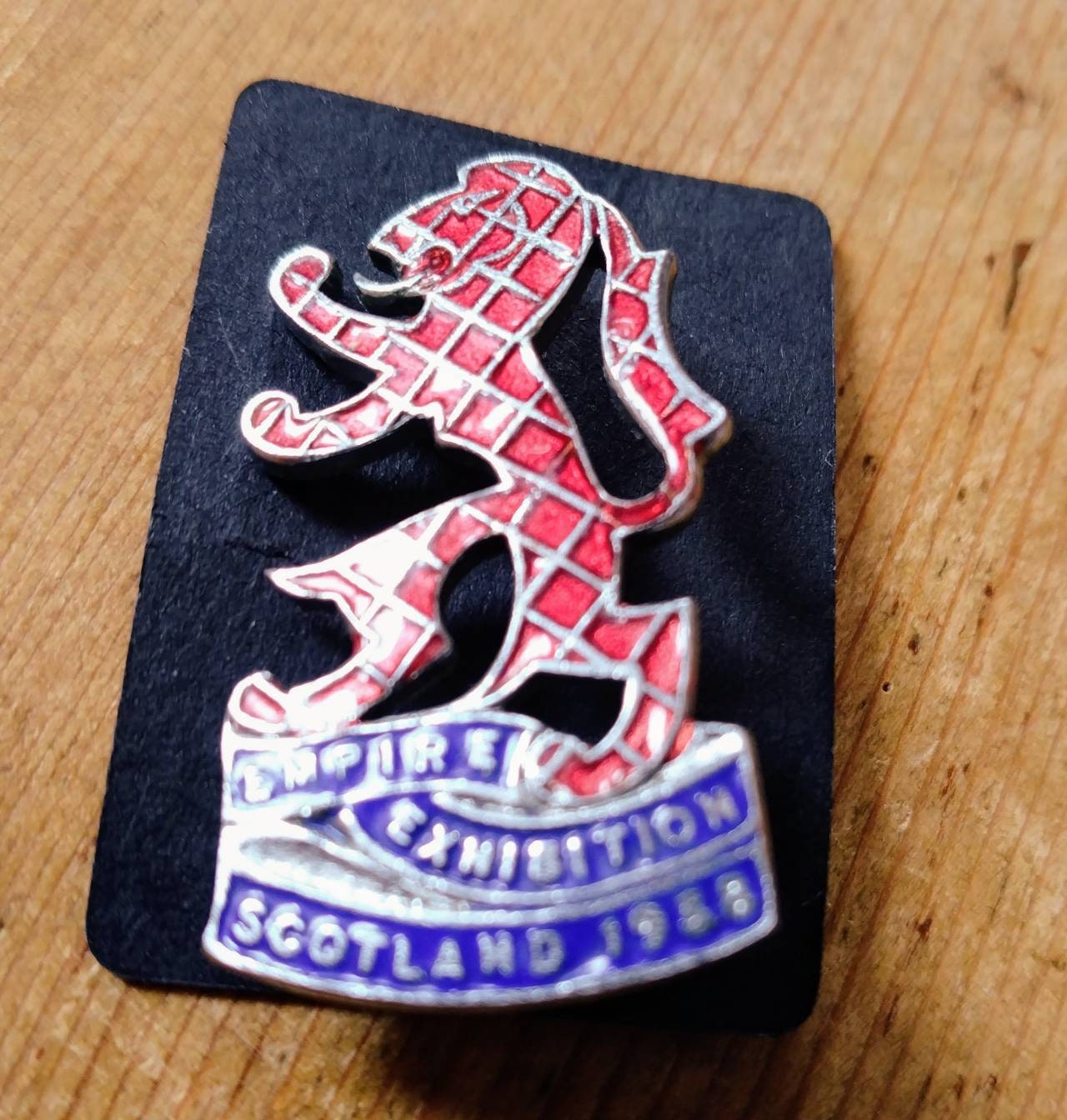Empire Exhibition Scotland 1938 Pin Badge Brooch. Etsy