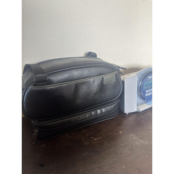 Vtg Sony Handycam BAG Case Leather Hi-8 Video Camcorder Vision