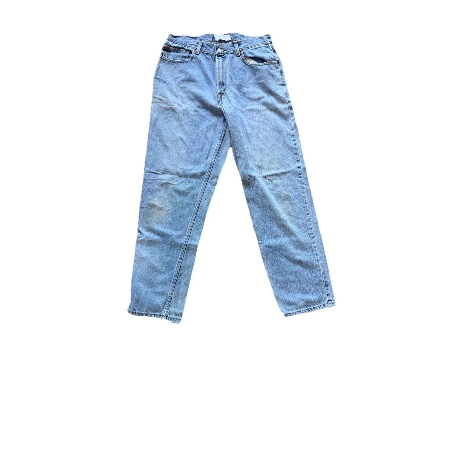 VTG Levis 560 Jeans Men 33x32 Blue Cotton Denim Medium Wash