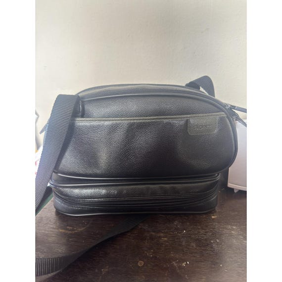 Vtg Sony Handycam BAG Case Leather Hi-8 Video Camcorder Vision