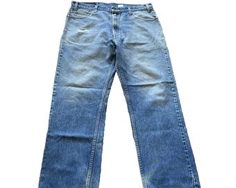 90s Levi's Silvertab BAGGY usa製 W34/L32 Vintage 90s Levi's SilverTab Baggy Jeans Waist 32X36 Light