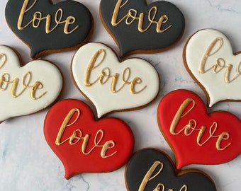 Valentine's day cookies