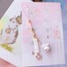 Kawaii Japanese White Rabbit Phone Bell Charm 