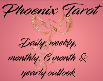 General tarot readings-Daily, weekly, monthly, 6 month, yearly outlook