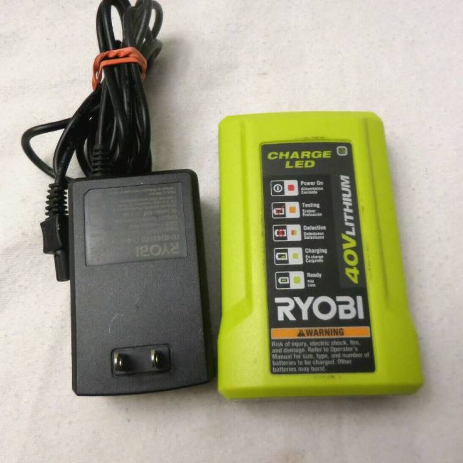 Lowes Ryobi Charger - j695ncu