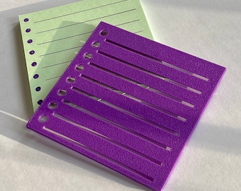 Sticky Note Checklist Stencil