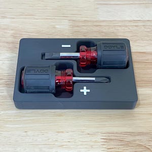 DOYLE Stubby Screwdriver Drawer Holder Organizer