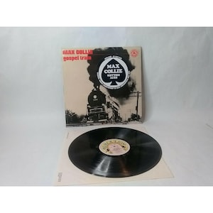 Max Collie Gospel Train Rhythm Aces Jazz 1975 Black Lion VG+ Vinyl Record